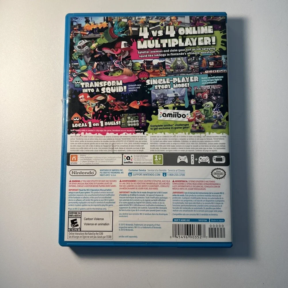 Splatoon‎ (Wii U)